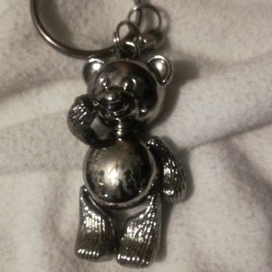 Teddy bear keychain